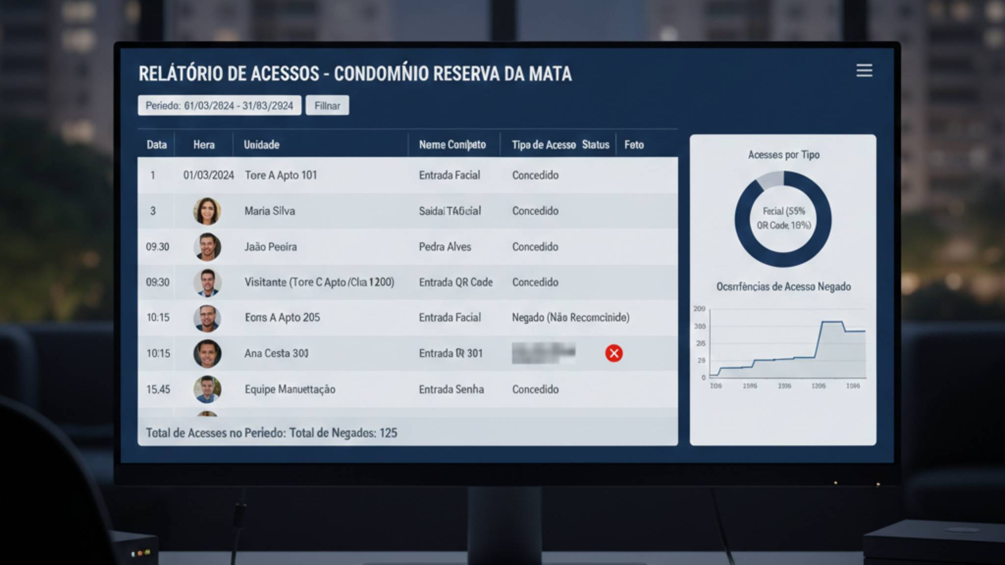 Relatórios de Acesso